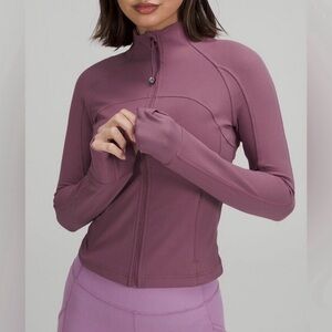 Lululemon Nulu Cropped Define Jacket in Vintage Plum